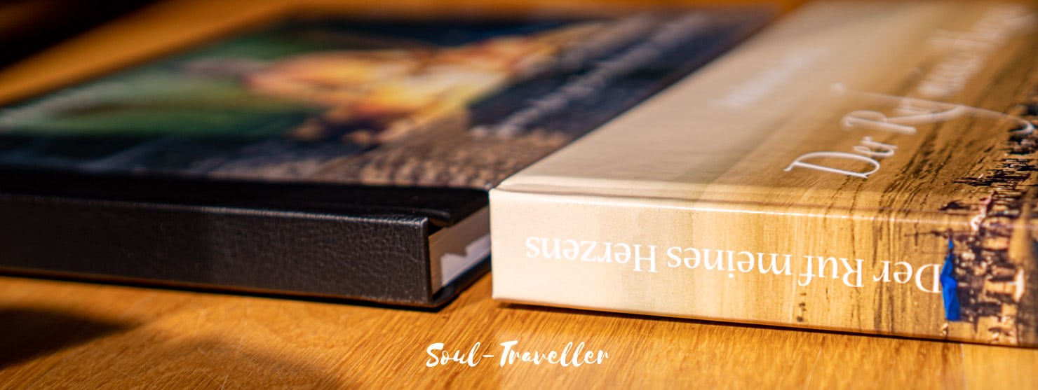 Soul-Traveller Fotobuch von Saal-Digital Professional Line vs Cinebook
