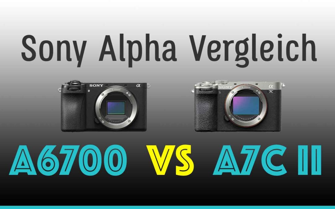 Sony Alpha 6700 vs. A7C II Vergleich